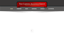 Tablet Screenshot of capitolalliancegroup.com